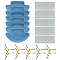 thumbnail image 2 of Luckyn for Haier T550W for IKOHS Netbot S12 Spin Edge Side Brush Mop Cloths Rag Filter, 2 of 5