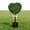 C, variant on Valentines Day Artificial Heart Topiary Plant with Pot 2.5FT Fake Trees Valentines Day Decorations Rustic Heart Shaped Plant Pot Tabletop Centerpiece Tiered Tray Decor Gifts (Excluding soil)