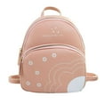 thumbnail image 1 of Mini Mochila Para Mujer, Moda Informal Con Estampado De Flores, Paquete De Cuero Pu, Bolsa De Teléfono De Color Sólido Para Acampar Al Aire Libre, Viajes, Compras Vogacara AP006181-06, 1 of 2