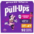 thumbnail image 1 of Pull-Ups Girls' Potty Training Pants, 3T-4T (32-40 lbs), 92 Count, 1 of 7
