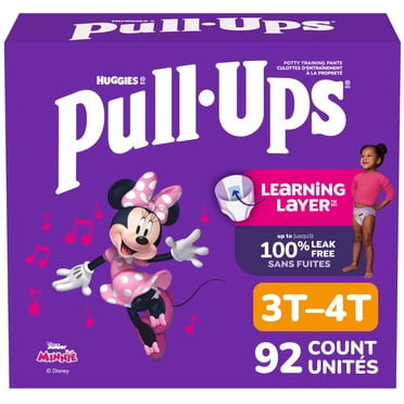 Sous-vêtements d’entraînement Pull-Ups pour filles, 3T–4T (32–40 lb) 92 sous-vêtements
