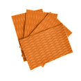 thumbnail image 4 of 4Pcs Deck Grip Mats, Non Slip Surfboard Traction Pads, EVA Foam Sheet Deck Tail Pad, Surfboard Pad, Boat Decking Sheet for Skimboard Skateboard Orange, 4 of 8