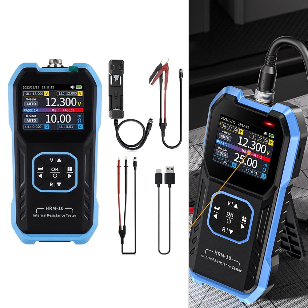 HRM-10 Internal Resistance Meter High Precision Voltage Resistance Measuring