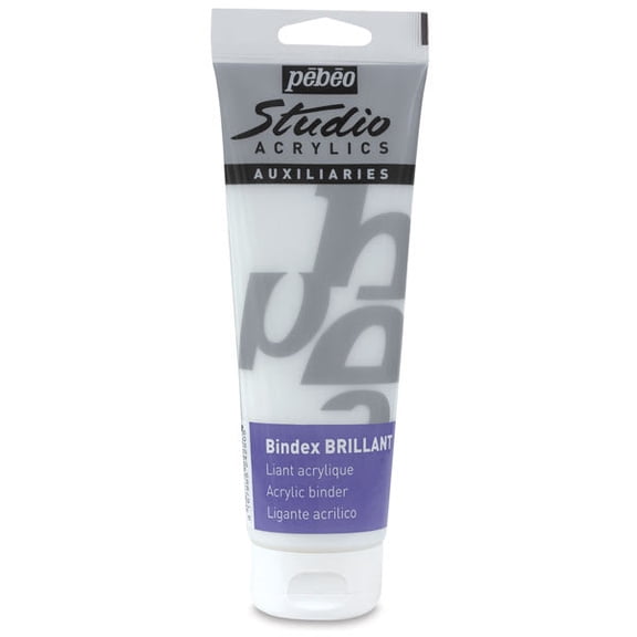 PEBEO Studio Acrylics Auxiliaries, Bindex Acrylic Binder, 250 ml