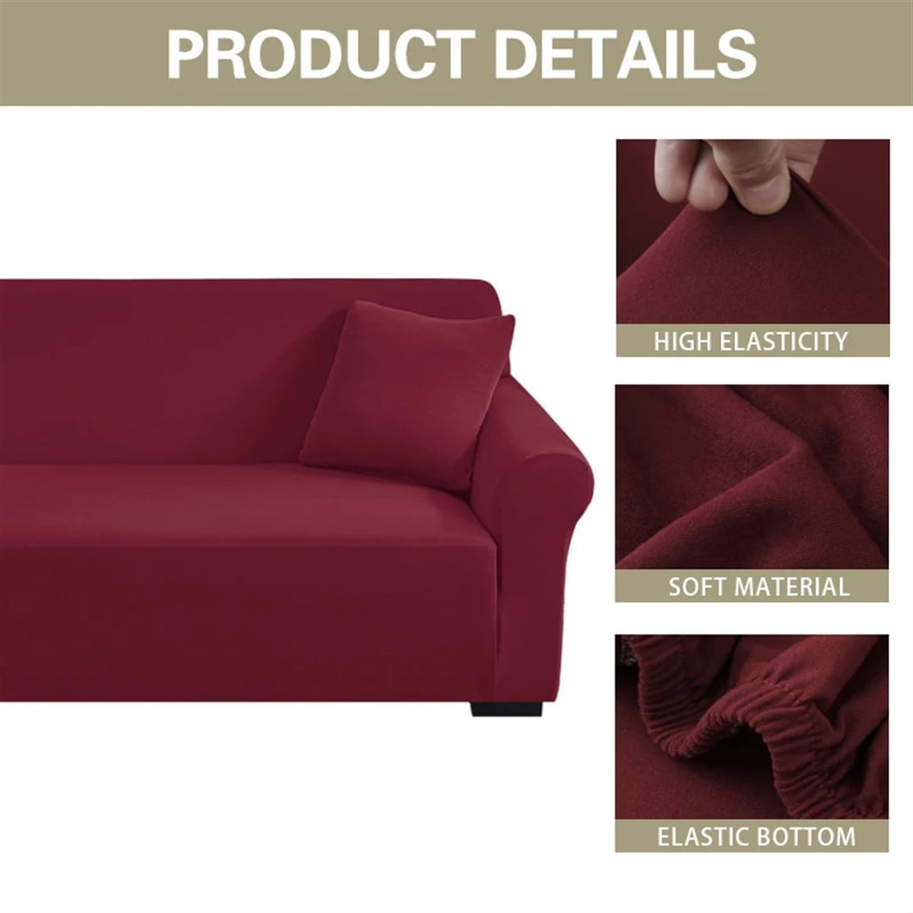 Sofa Slipcover Elastic Thin Sofa Covers For Living Room Pets Chair Couch Cover 1/2/3/4 Seats Furniture Protector