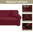 thumbnail image 7 of Sofa Slipcover Elastic Thin Sofa Covers For Living Room Pets Chair Couch Cover 1/2/3/4 Seats Furniture Protector, 7 of 7