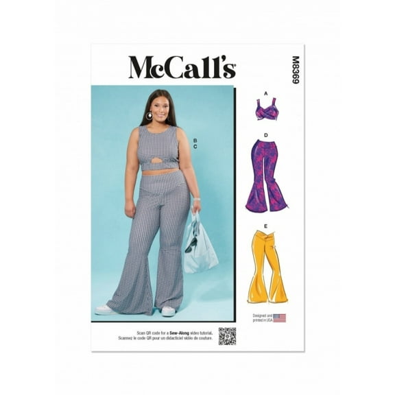 McCalls Sewing Pattern 8369 Women A (1X-5X)