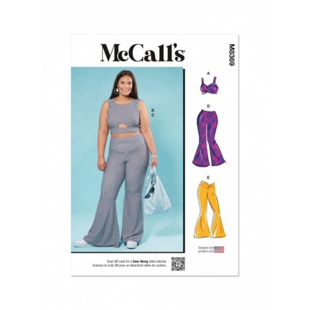 McCalls Sewing Pattern 8369 Women A (1X-5X)