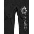 thumbnail image 6 of Supernatural Join the Hunt Star in Circle Men's Black Graphic Jogger Pants-Medium, 6 of 7
