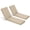 Brown, variant on Aoodor Outdoor Lounge Chair Cushions, 72" x 21" x 3" Patio Chaise Lounge Replacement Seat Cushion