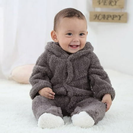 

Sodopo Baby Pajamas Newborn Baby Long Sleeve Animal Style Thick Warm Climbing Romper jumpsuit Boy Girl Pajamas Bodysuit Toddler Jacket