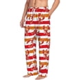 thumbnail image 2 of Daiia Red Lobster Men's Sleep Pant with Pockets and Drawstring,Pajama Pants-X-Large, 2 of 9
