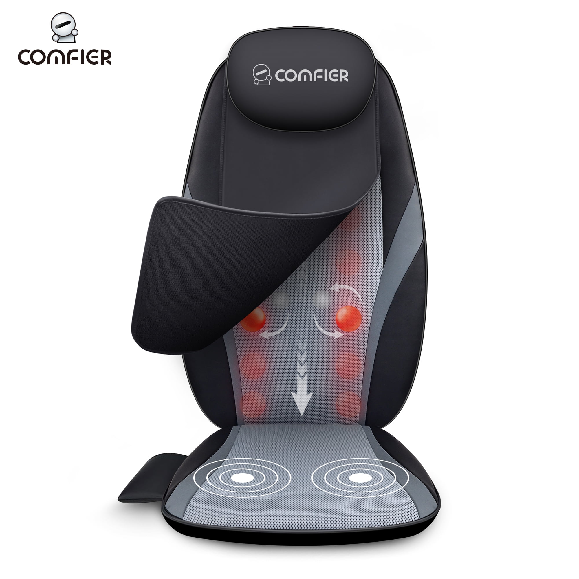 Comfier Shiatsu Back Massager with Soothing Heat for body Suitable For both Men and Women Kneading Function is Comfortable