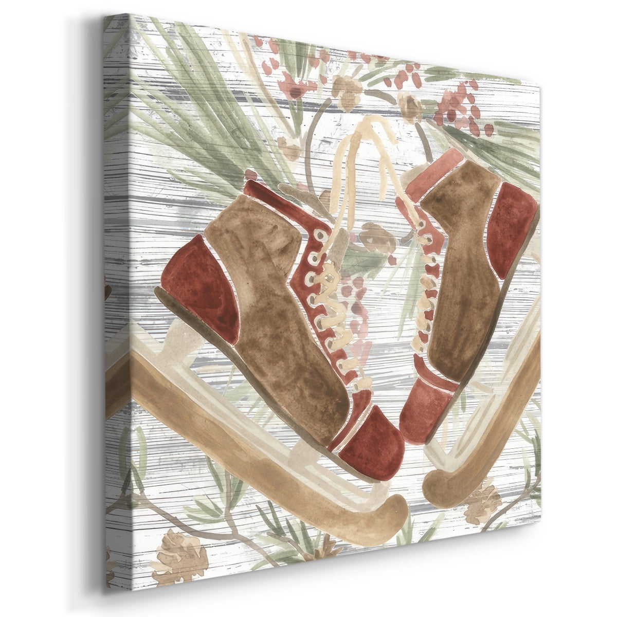 Pinecone Lodge I- Gallery Wrapped Canvas