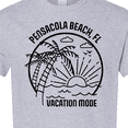thumbnail image 4 of Inktastic Summer Vacation Mode Pensacola Beach Florida T-Shirt, 4 of 5