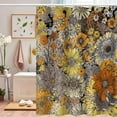 thumbnail image 3 of Retro Floral Shower Curtain Boho Vintage Daisy Flowers Modern Aesthetic Hand Drawn Painting Shower Curtains for Bathroom Bathtubs Decor Washable Durable Polyester Fabric 72x72 Inch with Hooks, 3 of 6