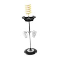 thumbnail image 3 of Soporte para secador de pelo, estable y antideslizante, con bandeja, para salón de belleza, hogar y baño. amarillo, 3 of 9