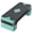 Green, variant on WDZS Aerobic Exercise Step, Adjustable Aerobic Stepper for Exercise, Workout Step Platform for Step Up, 27.3" Step Deck with 4” 6” 8” Adjustable Height Risers, Women Home Gym Cardio Fitness-Green