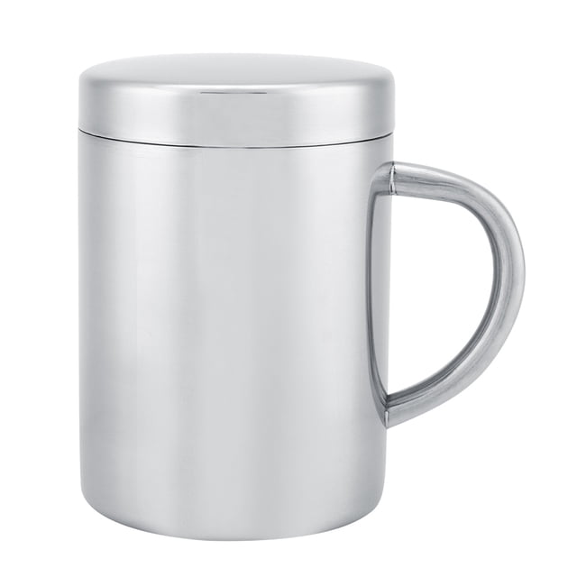 Stainless Steel Cup,Durable Stainless Steel Double Stainless Steel Coffee Mug Stainless Steel Bottle Performance Driven