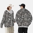 thumbnail image 4 of Fotbe Bicycles Parts Chaqueta con Protección Solar UPF 50+ para Hombre y Mujer, Camisa con Capucha y Bolsillos-Large, 4 of 7