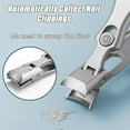 thumbnail image 5 of AIRSMALL Ultra Wide Jaw Opening Nail Clippers, German Nail Clippers for Men, Telescopic Nail Clippers, Toenail Clippers for Seniors, Portable Ultra Sharp Nail Clippers, Anti Splash Nail Clipper, 5 of 8