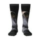 thumbnail image 1 of Fotbe Black Cobra Snake Calcetas Divertidas Estampadas para Hombre y Mujer, Calcetas de Algodón hasta la Rodilla para Caminar, Correr, Enfermería y Embarazo, 1 of 6