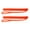 Neon Orange, variant on Extreme Max 3006.2591 BoatTector 3/8" x 6' Premium Double Braid Nylon Fender Line - Pair, White