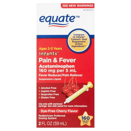 equate Acetaminophen Suspension Cerise, 2 oz