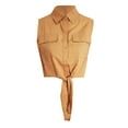 thumbnail image 1 of Brave Soul Chemise Courte à Nouer devant pour Femmes Elizabeth, 1 of 4