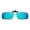 Blue Green, variant on Sunglsses Clip, Polarized Lens Sunglasses Clip, Clip-on Sunglasses Flip Up, Fashion for Men and Women (1pcs, Yellow Green)