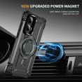 thumbnail image 3 of Dteck Magnetic Case for Motorola Moto G Stylus 5G 2024,Military-Grade Shockproof Silicone +PC Case Built-in Camera Stand Cover for Moto G Stylus 5G 2024,Gray, 3 of 8