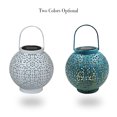 thumbnail image 3 of Amdohai Decorative Lantern Light Outdoor Lantern Solar Lantern Hanging LED Lantern Decorative Retro Metal Solar Lights for Table Patio Yard Pathway Walkway, 3 of 8