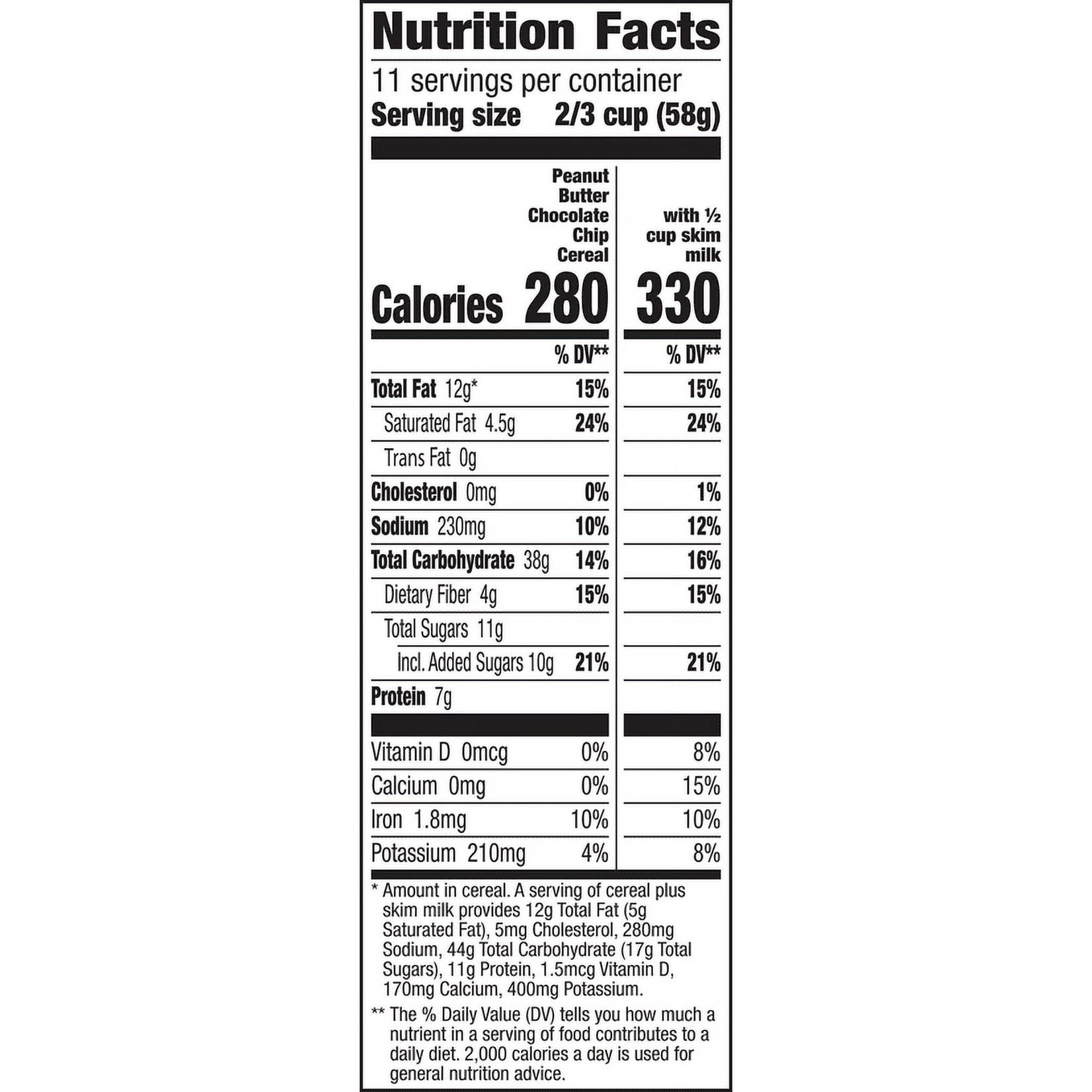 Larabar Breakfast Cereal, Peanut Butter Chocolate Chip, 22.7 oz