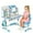 Blue #6, variant on Floseru Talent Star Kids Desk and Chair Set,Adjustable Girls School Writing Study Table,Ergonomic Desk Chair with Large Writing Board Pull Out Drawer Book Stand