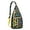 Yellow-35, variant on Fashion Forward Sling Backpack - Runway Inspired Abstract Print Shoulder Bag, Anti-Theft for Urban Life