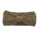 thumbnail image 1 of Sonducket Diademas tejidas con lazo elástico, forro polar de ganchillo, ajustable, ancha, cálida, calentador de orejas, diadema, regalos para mujer Accesorio para el cabello Caqui Sonducket AP009571-09B, 1 of 6