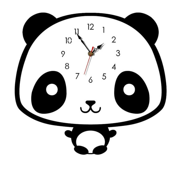 EGNMCR Alarm Clocks for Bedrooms, Clocks for Living Room Wall Clock Silent Wooden Clock for Home Living Room Wall Clock
