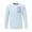 #085-Light Blue, variant on Yusimy Mens Quick-Dry Long Sleeve Tee,Crew Neck Moisture-Wicking Top,Breathable Athletic Training Shirt,for Running Commuting and Daily Fitness