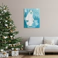 thumbnail image 2 of Just Chillin Funny Winter Yeti Holiday Graphic Art Gallery Wrapped Canvas Print Wall Art, 2 of 7