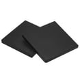 thumbnail image 1 of Uxcell 4x4x0.4" Rubber Bench Block Square Stamping Nonslip Base Hammer Metal, Black 2 Pack, 1 of 5