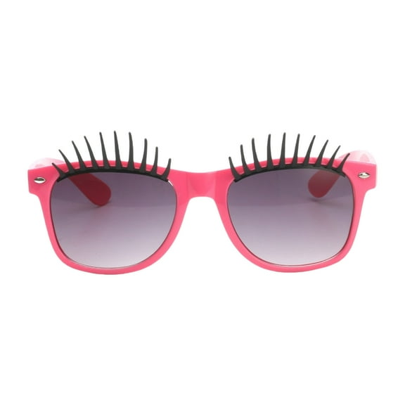 Sinyiin Eyelashes Eyeglasses Novelty Funny Eyewear Photo Booth Props Gifts for Women Men