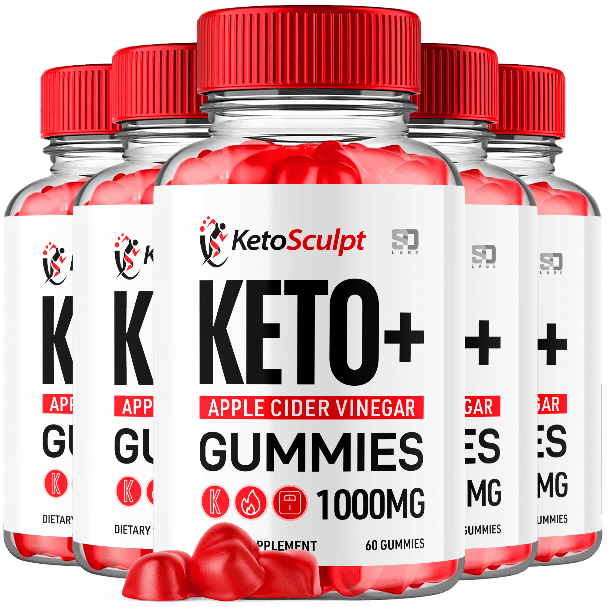 Keto Sculpt ACV Gummies Maximum Strength Weight Management Supplement 300 Gummies
