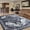 Black, variant on Jamfeel Soft Vintage Rugs Distressed Printed Area Rug Carpet for Living Room Bedroom Home Decor,4'x6',Black