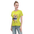 thumbnail image 4 of T-Shirt Basique à Manches Courtes pour Femmes Sailor Moon Édition Q Tsukiha, 4 of 6