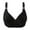 Black, variant on nerohusy Women Bras No Underwire Push Up,Women's Push Up Wireless Bra,Comfort Support No Underwire Bras,Comfortable Wire Free Bralette Everyday Underwear,Pink,L