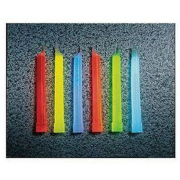 Cyalume ChemLight Military Grade Chemical Light Sticks - 8 Hour Duration Light Sticks Provide Intense Light Blue, 6" Long (Pack of 10)