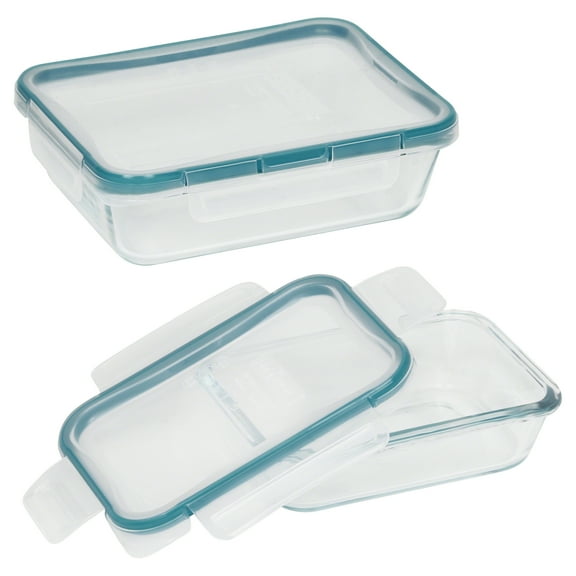 Snapware® Total Solution® Pyrex® Glass 4-piece Rectangular Food Storage Value Pack