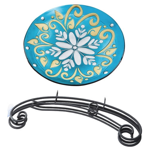 Evergreen Flag & Garden Winter Solstice Birdbath by Evergreen Flag & Garden