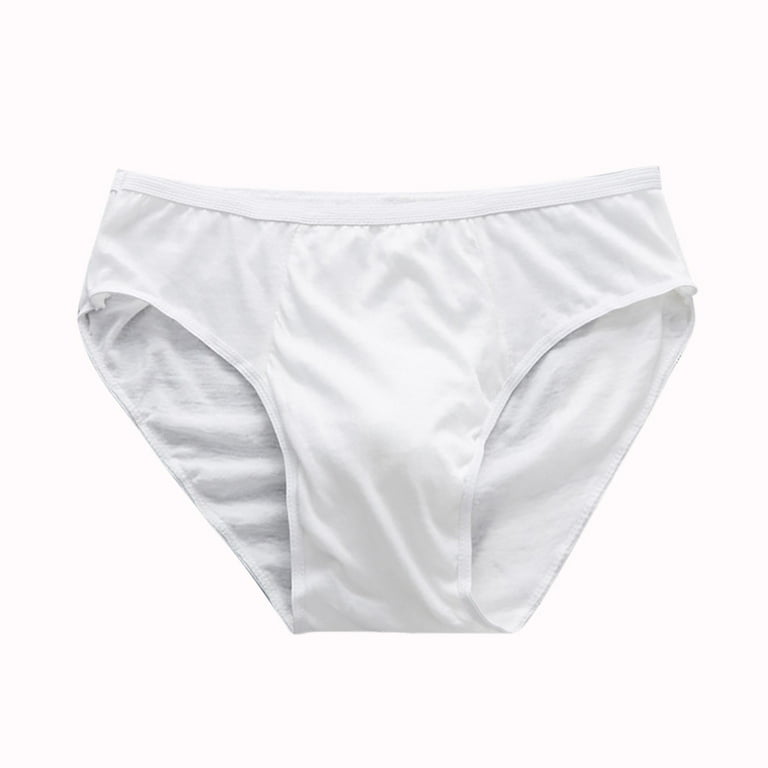 Cotton Plain White Mens V Cut Underwear, Size: Small at Rs 96.85