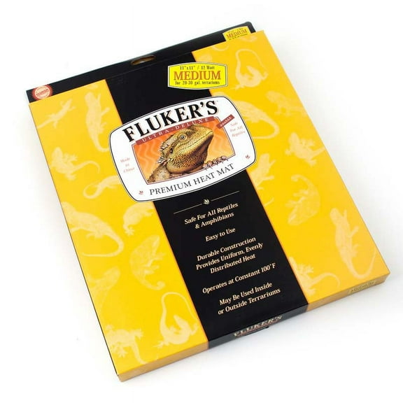 Fluker's Heat Mat for Reptiles, 11"X11"